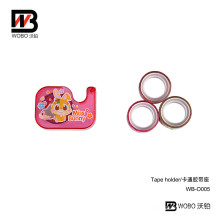 2016 Color Cartoon Tape Holder with Tape for Office Stationery